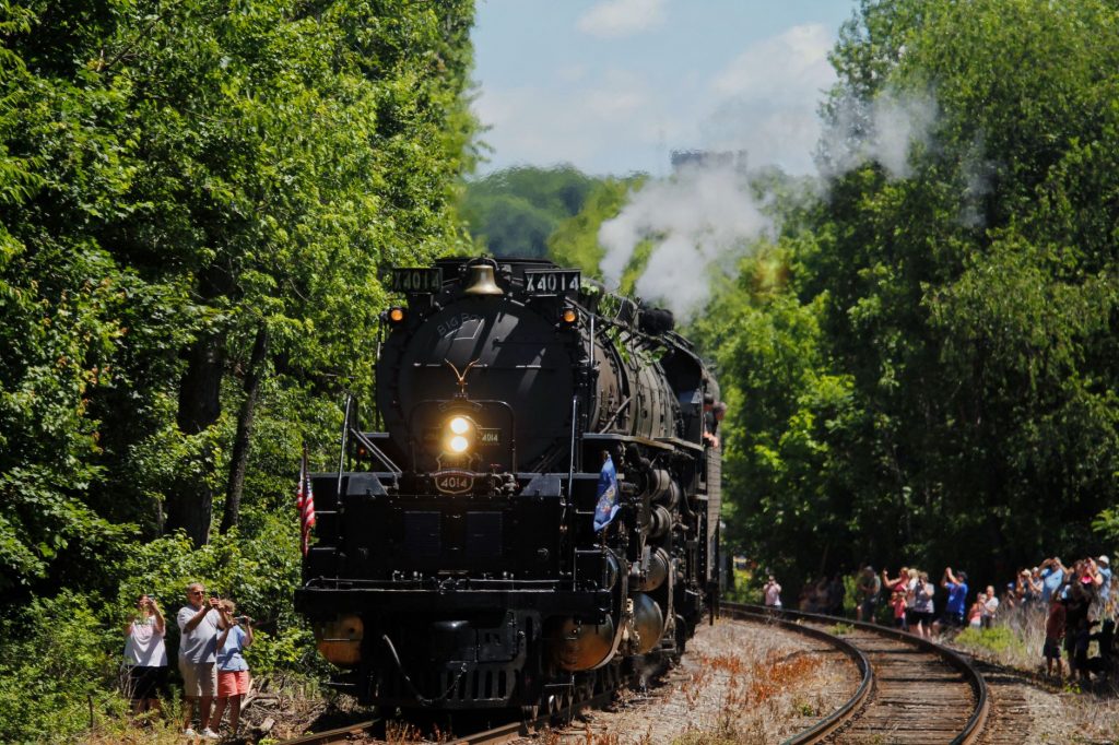Big Boy Steam Locomotive Rolls into Western Pennsylvania